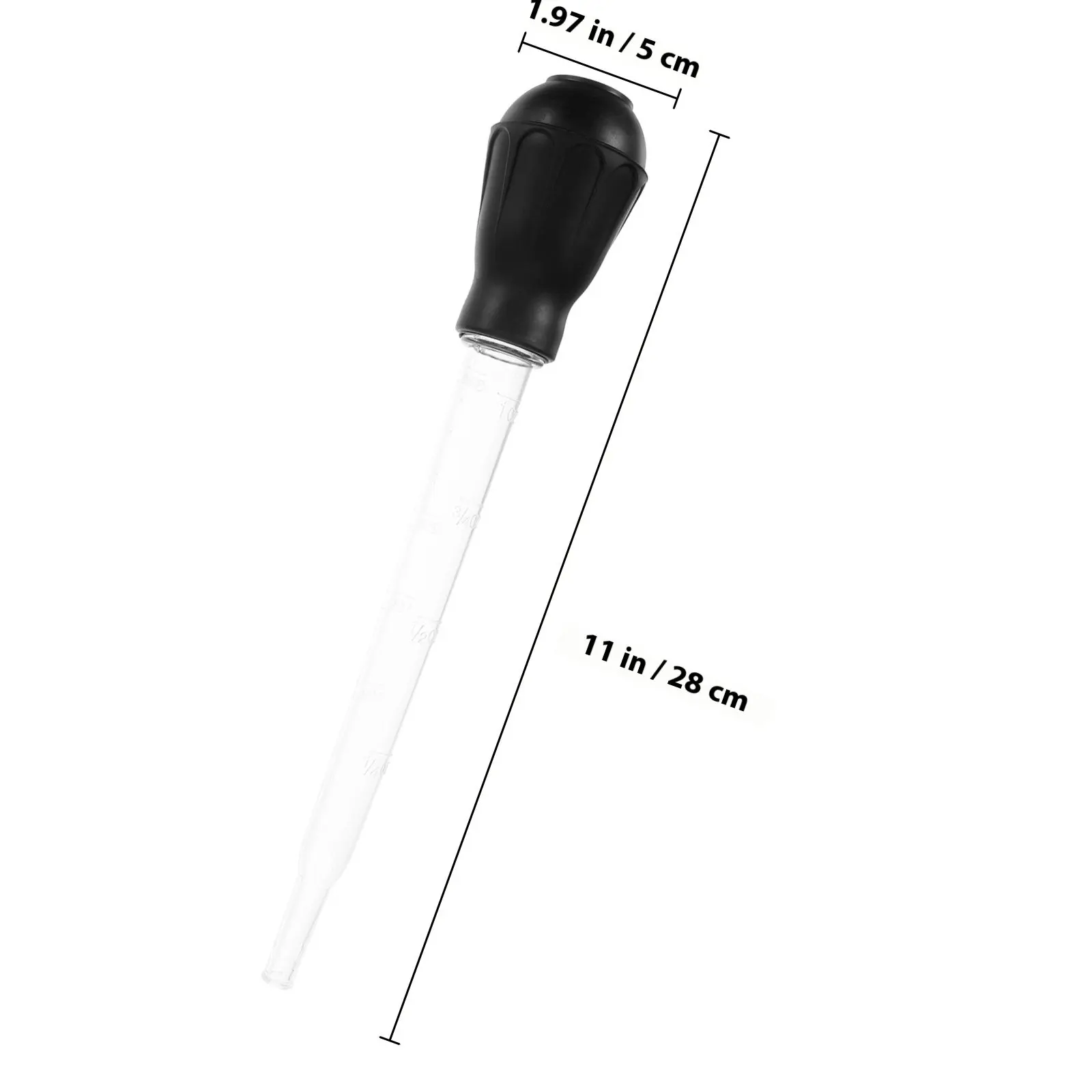 2Pcs Plant Saucer Water Absorber Portable Gardening Tool Saucer Water Remover Plastic Suck Tube Plastic Suck Tube