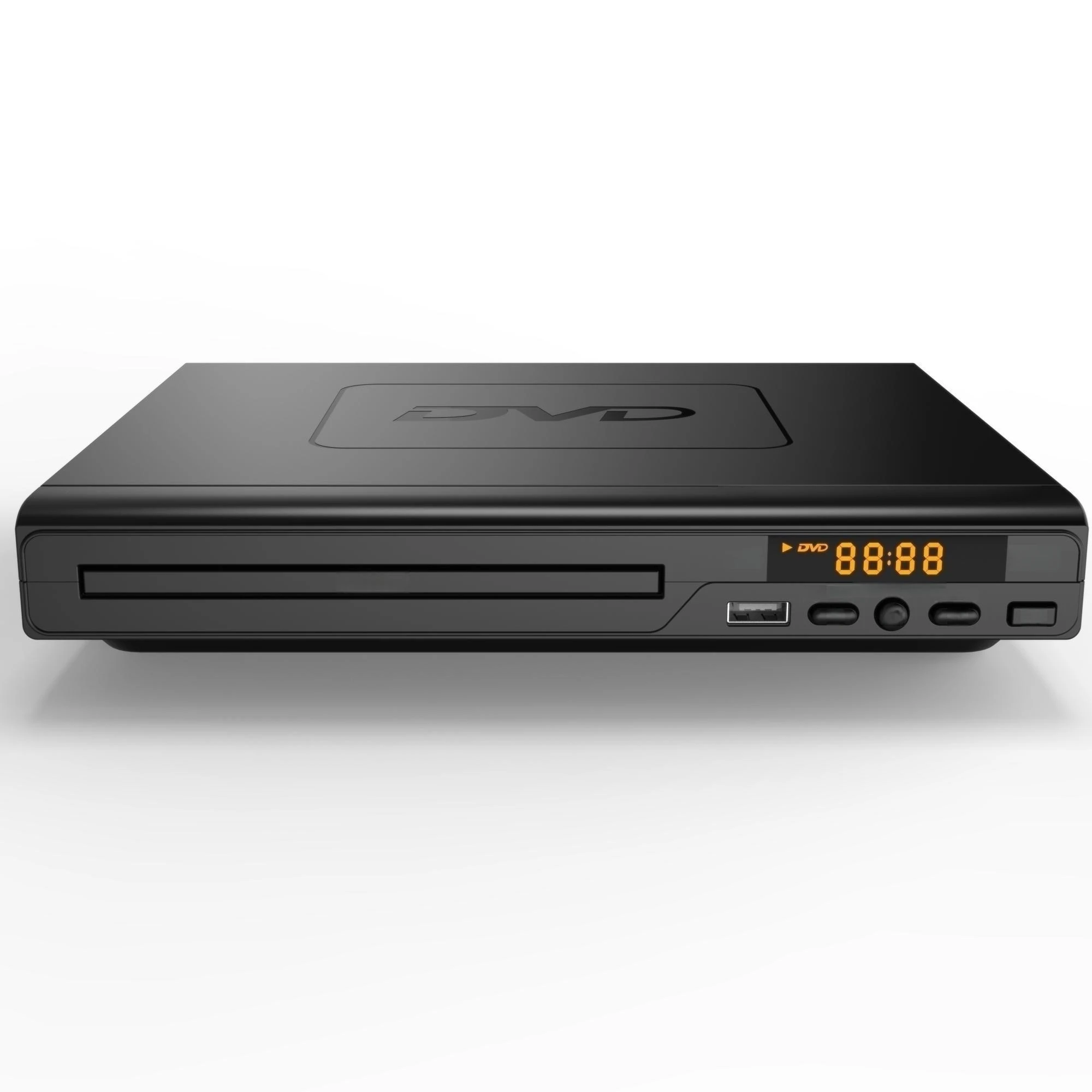 Full HD Zone Home TV DVD Player, DVD/CD Player with USB Slot and Remote Control