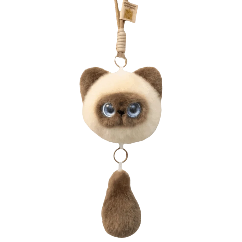 AI Continuous Dialogue AI Cat Intelligent Voice Communication Winking Interaction AI Companion KeyChain Relaxing Chat