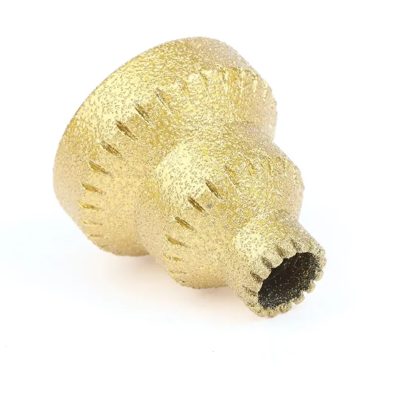 Sawtooth Brazed Tower Drill, Step Reaming Drill Diamond Chamfering And Trimming Knife Tile And Stone Opening Angle Grinding Tool