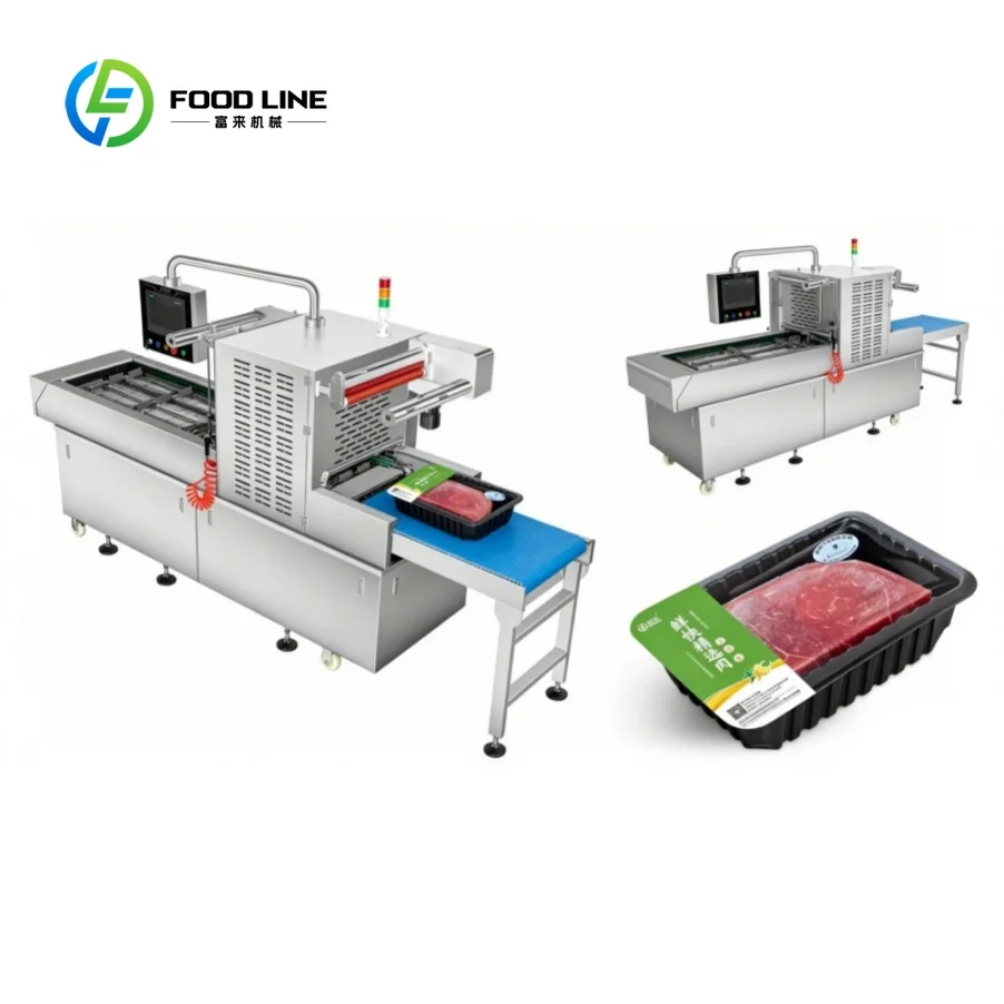Anti-corrosive Modified Atmosphere Packaging Machine Custom Label Design Corrosion Resistant MAP Equipment for Fresh Meat