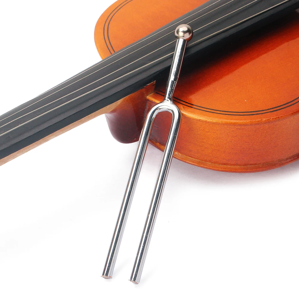 

440Hz A Tone Tuning Fork For Guitar Violin String Instruments High-Grade Durable With Shell Case Travel Home Use Music Teachers
