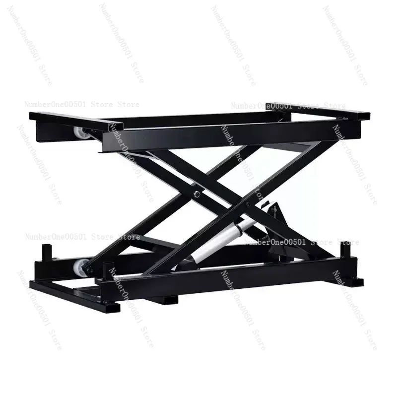 24V Electric Scissor Lift Table Adjustable Height Platform with Linear Actuator for Lab & Computer Desk