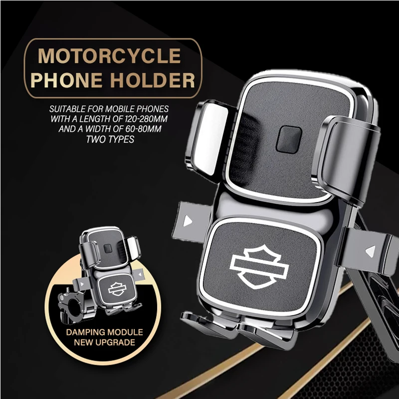 Motorrad- und Fahrrad-Handyhalterung mit Freier Rotation, Mobiltelefon-Navigationshalterung für Harley Pan America ADV1250 PA1250 PANAMERICA