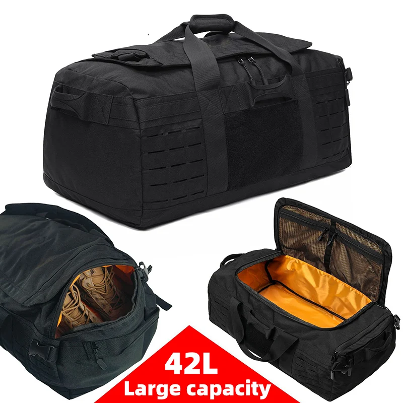 

Tactical Climbing Handbag Large Capacity Outdoor Travel Hiking Camping Outing Hunting Backpack Shoes Pocket Training Luggage Bag