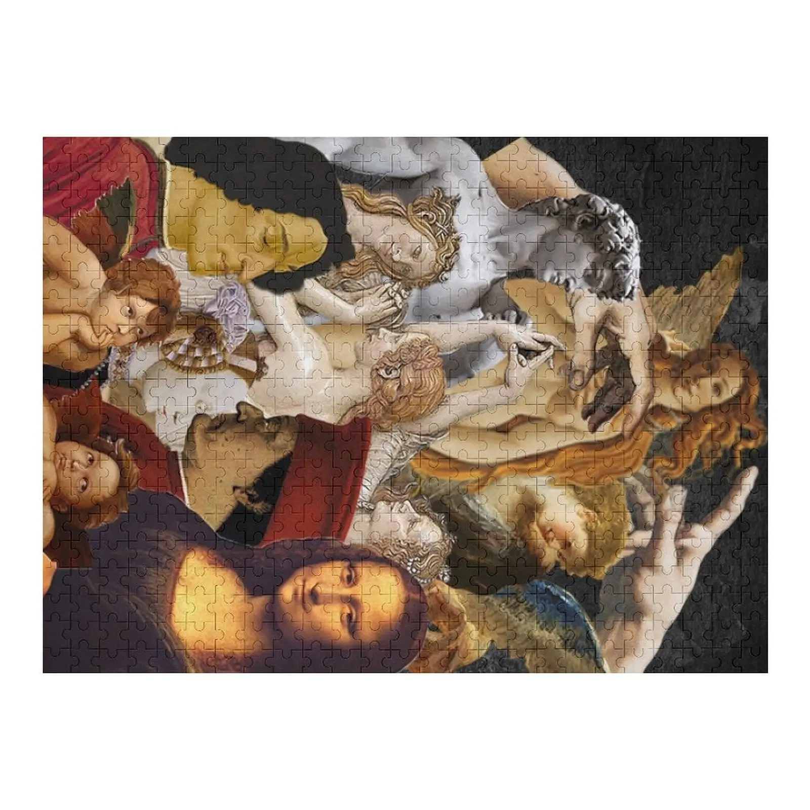 

Renaissance Collage Art Jigsaw Puzzle Wooden Jigsaws For Adults Wooden Adults Puzzle