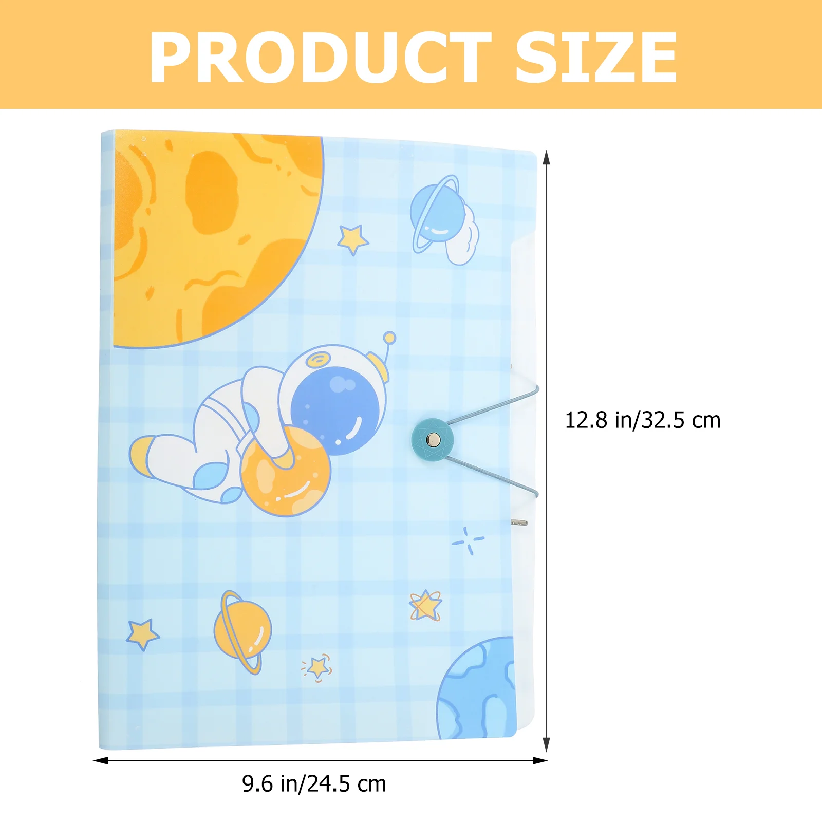 2 Pcs File Holder Organizer Folder Data Bag Plastic Accordion Expandable Folders Small Manager