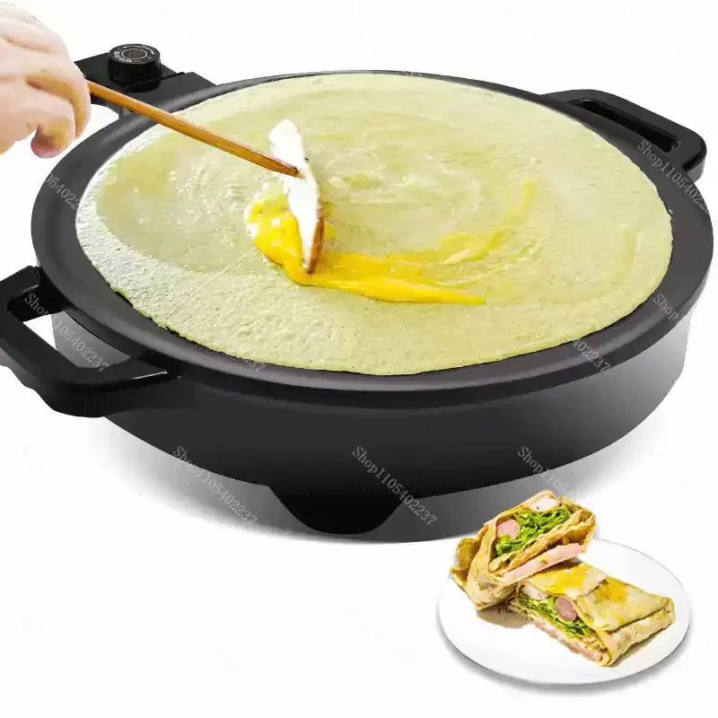 220V 50Hz 16 Inch 1350W Electric Crepe Pancake Maker Griddle for Injera - Detail 1
