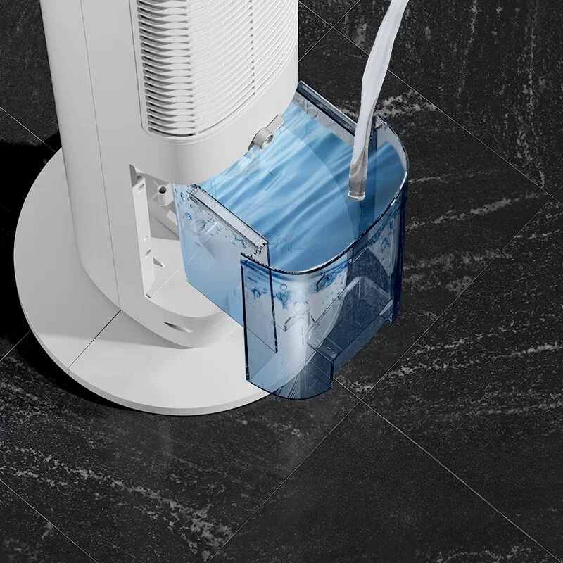 พัดลมระบายความร้อนเครื่องปรับอากาศพกพา Haier 220V มีเพียงพัดลมไฟฟ้าประหยัดพลังงานความชื้นพัดลมทำความเย็นห้องนอน