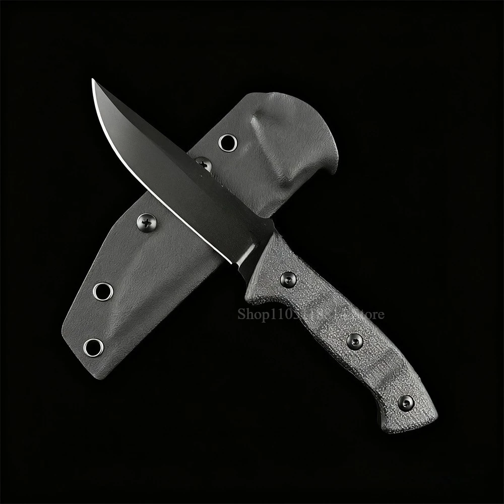 

Straight Knife, High Quality, High Toughness, Outdoor Hunting, Camping, Survival Rock Climbing, Hiking, Survival, Multi-purpose