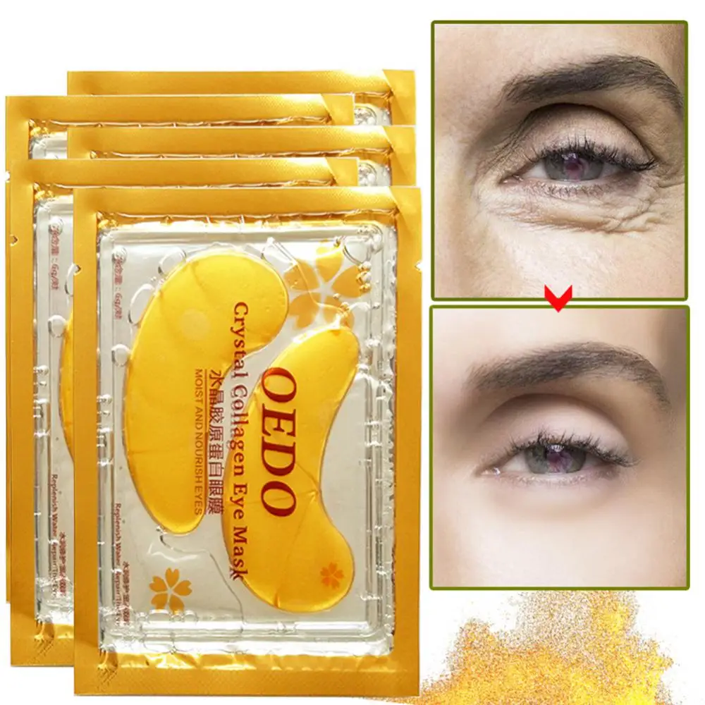 OEDOGold-Parches hidratantes de colágeno para los ojos, antiarrugas, elimina las ojeras, máscara de ojos, Gel para el cuidado de la piel, Cosméticos Coreanos