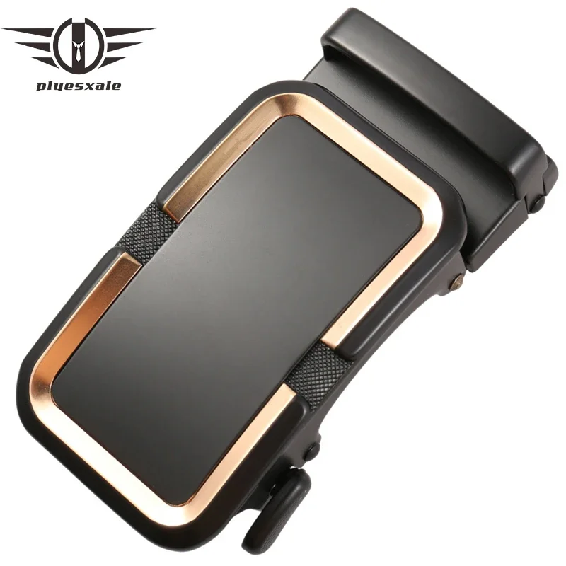 

Plyesxale Automatic Buckle Belt Head Only Fashion Business Metal Belt Buckle For Men High Quality 3.6cm Width Buckles G1100