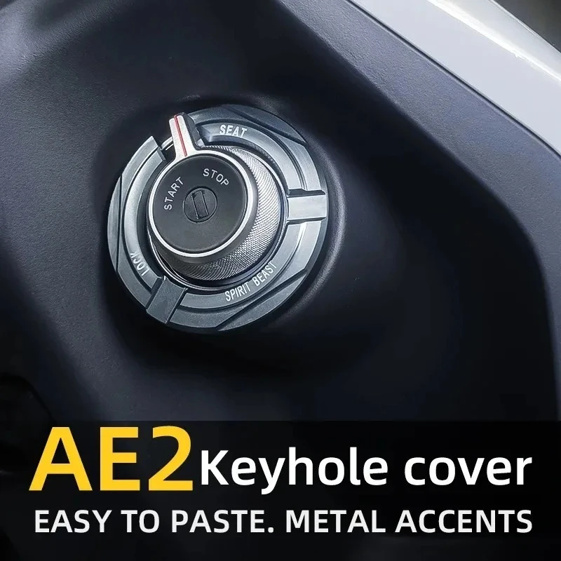 

Electric Vehicle Electric Switch Lock Cover Keyhole Ring Decorative Lock Ring Protective Cover for ZEEHO AE2 2024