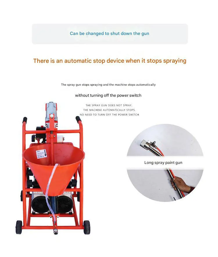 Professional & DIY Grade Airless Paint Sprayer 220V Electric with 5L Cup Volume Pressure Feed for Industrial Use