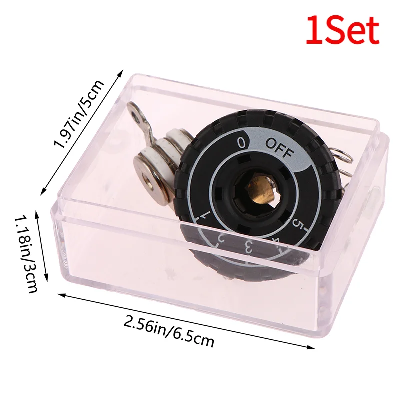 1Set Thermostat Set With Knob Fitting For ES-300 ES-94A ES-94B Electric Steam Iron Thermostat Temperature Control Thermostat.