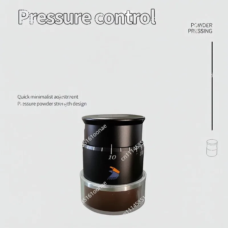 Hand-pressed coffee masher Pneumatic adjustment Espresso accessories 58mm Coffee hammer Dispenser Compactor
