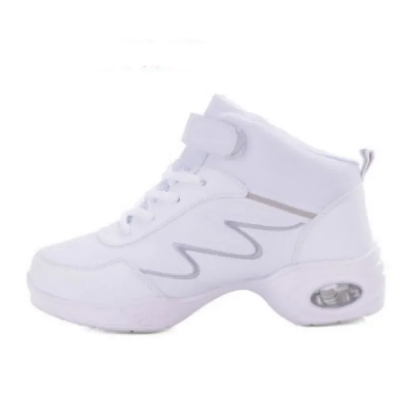 2024 Dance Shoes Woman Ladies Modern Soft Outsole Jazz Sneakers Leather Breathable Lightweight Female Dancing Fitness Sport