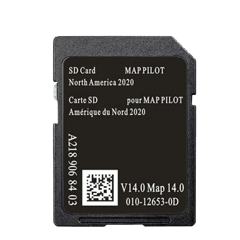 for Mercedes AMG C-Class CLA Car SD Memory Card A2189068403 V14 Full Version 2020 North America Maps GPS Garmin Navigation