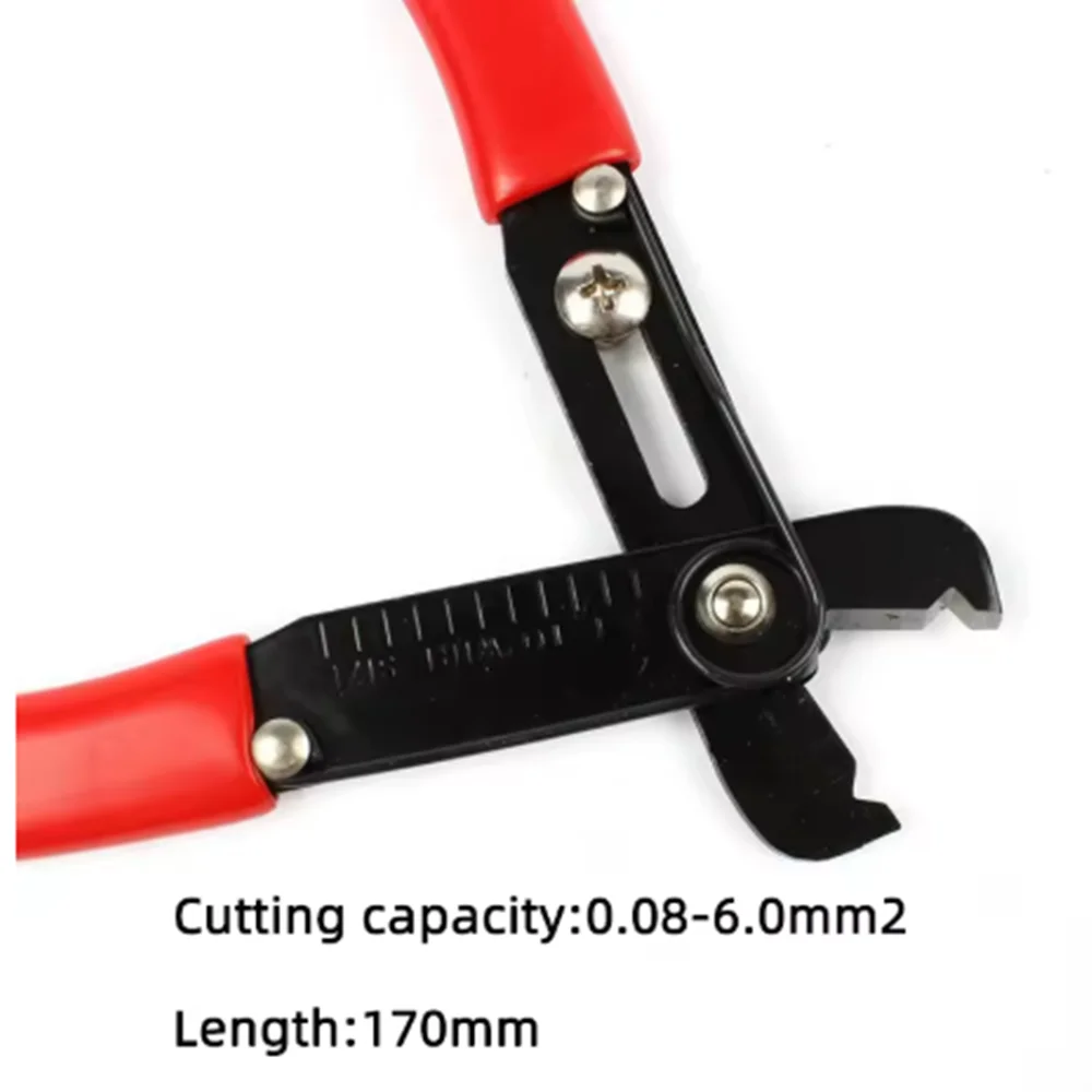YF-008 Multifunctional Pliers 0.08-6mm² Wire Stripping Tool Cable Cutter Electrician Tool for Home Improvement