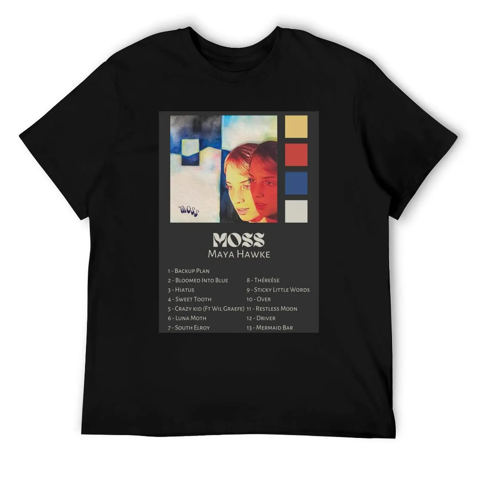 

Moss Maya Hawke T-Shirt man t shirt graphic t shirts for man pack cotton T-Shirt