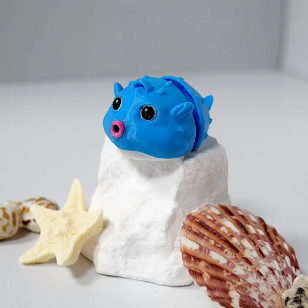 Micro ornement de dauphin de paysage, petite taille en forme d'animal, impression 3D, artisanat fait à la main, conception de poisson, décoration d'aquarium