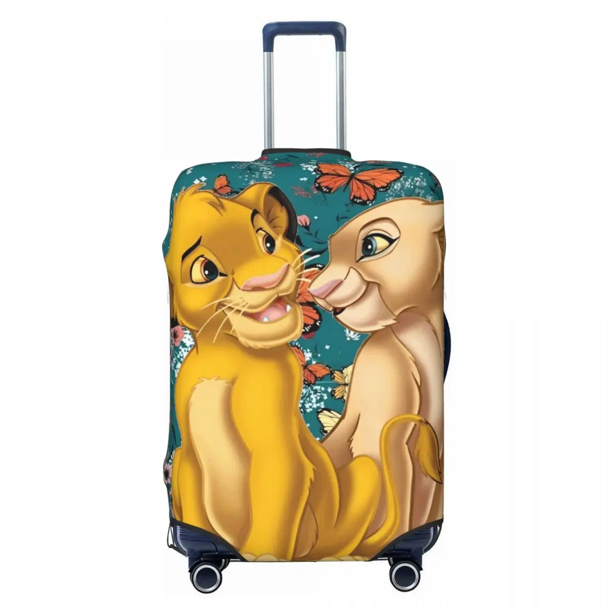 

Аниме мультфильм защита льва King Kion Simba чехол для чемодана практичная защита для путешествий чемодан полет