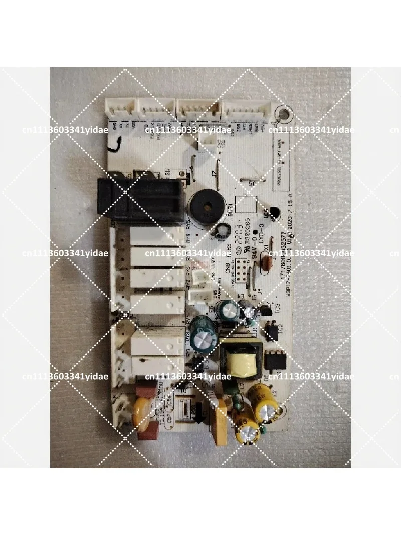 Dishwasher PCB Control Board WQP12-7601.D.1-1, Part No.17176000032577, Used Disassembled Replacement Part