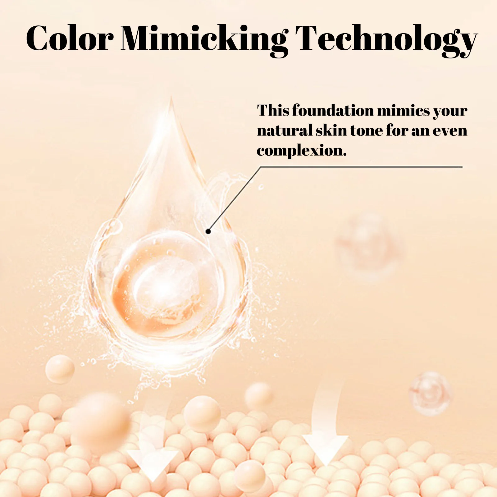 Lanisty Light Spectrum Foundation SPF 50 - 30g Color Mimicking Technology, Moisturizing & Even Skin Tone, Long Lasting Coverage