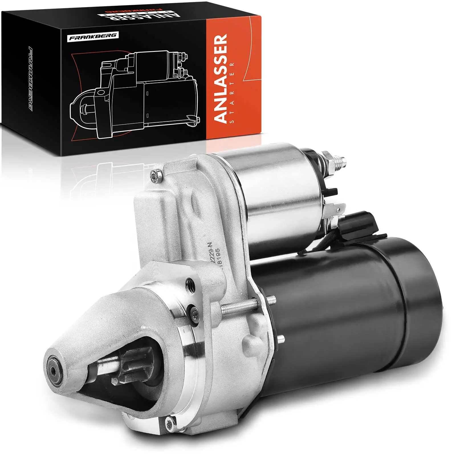 Frankberg 1x Anlasser Starter für BMW Motorrad R100 R45 R60 R65 R75 R80 R90 7N GS LS 12411243181 12411244606