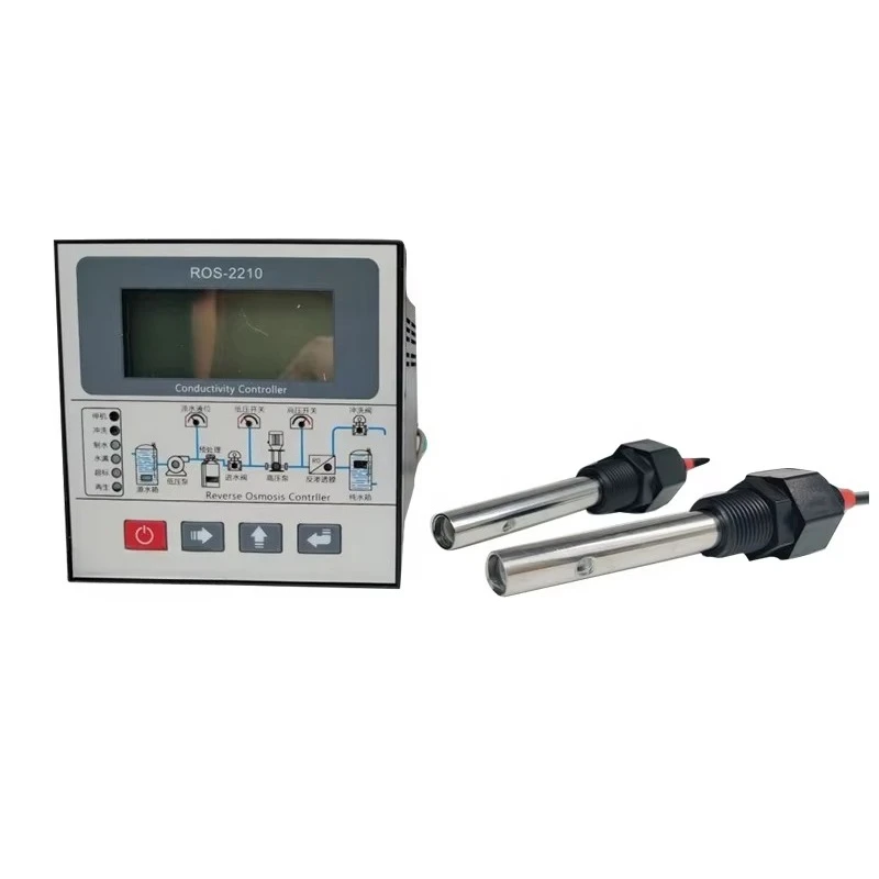 Factory Supplied Single-Stage Reverse Osmosis Program Controller Two-Way Conductivity Measurement Instrument 0~2000uS Range