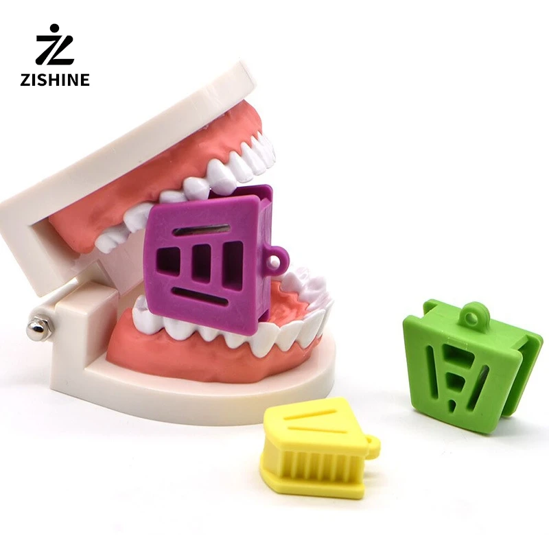15PCS S/M/L size dental opener bite pad tooth support bite rubber traction device latex intraoral support device