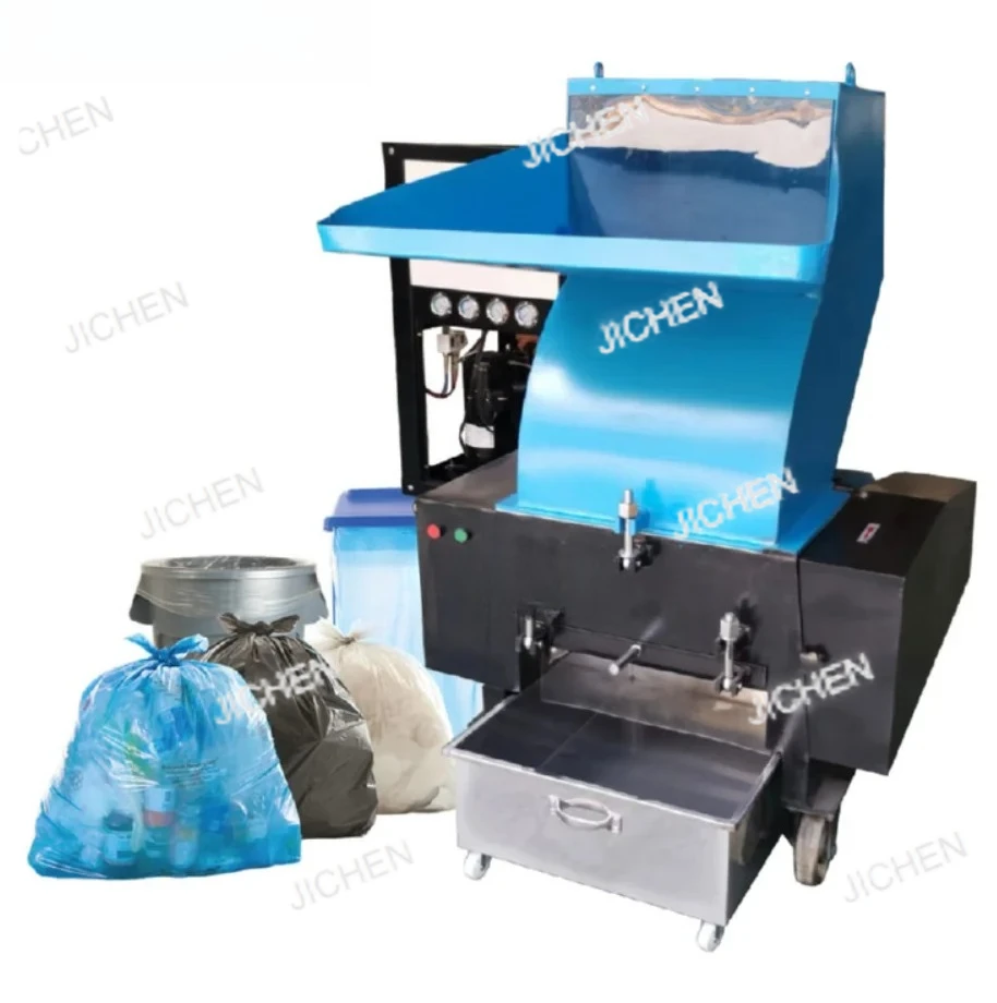 

JC 400 кг/ч промышленный пластиковый измельчитель прочный пластиковый мешок для бутылки с водой переработка гранулятор производитель измельчитель мусора