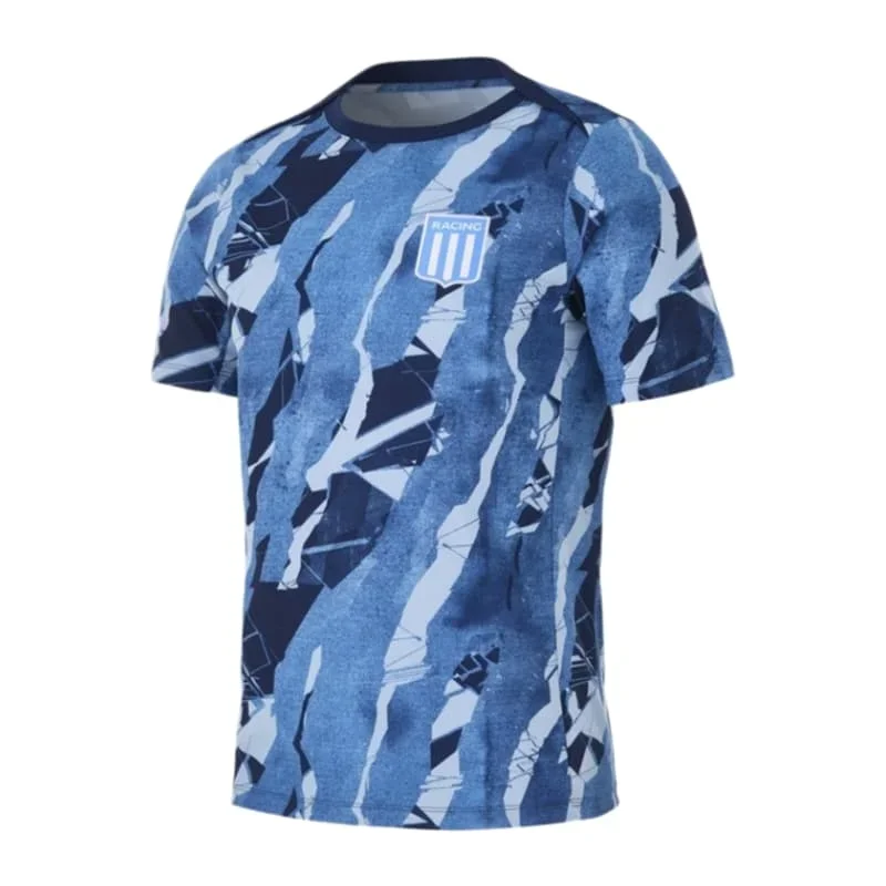 2026 Racing Club De Avellaneda Heim- und Auswärtstrikots, Saison 2026-27, Fan-Kurzarm-T-Shirts, Erwachsene/Kinder, Familien-Set – Detail 7