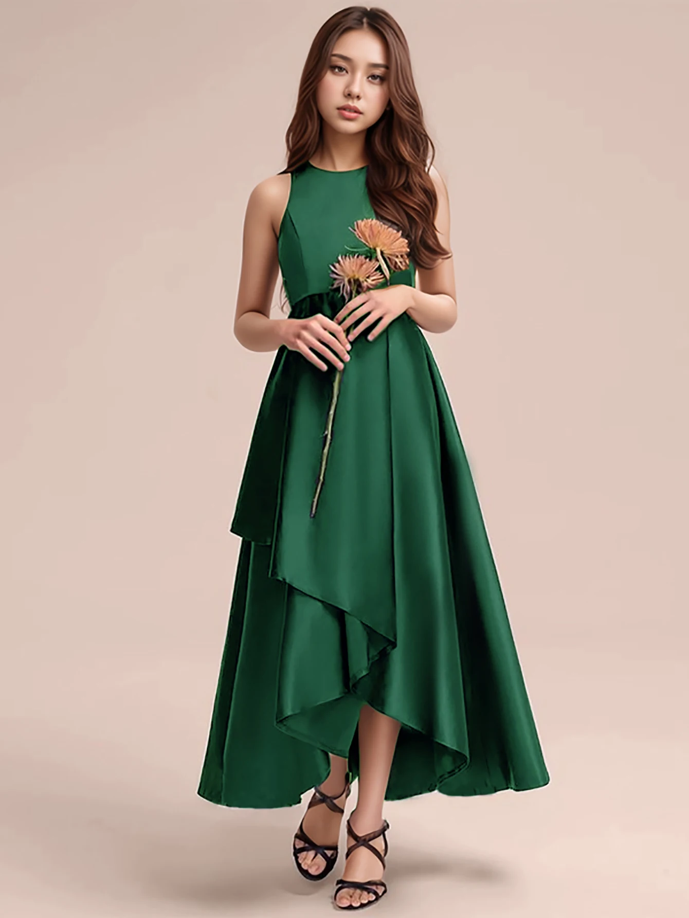 Suitable For Birthday Party Performances Wedding Parties And Evening Parties High-Quality And Elegant  Long Dresses For Teenager image 6
