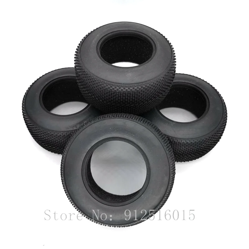 RC Car Parts Remote control Model Cars 1/10 Short-course Truck Buggy Tires Off-road Small Nail Tire Wheels 210044