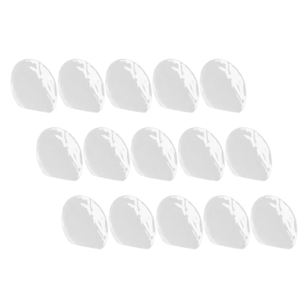 

15 PCS Table Tennis Racket Protective Film Bat Protector Transparent Training Aids Paddle Protection Films Plastic for Cover
