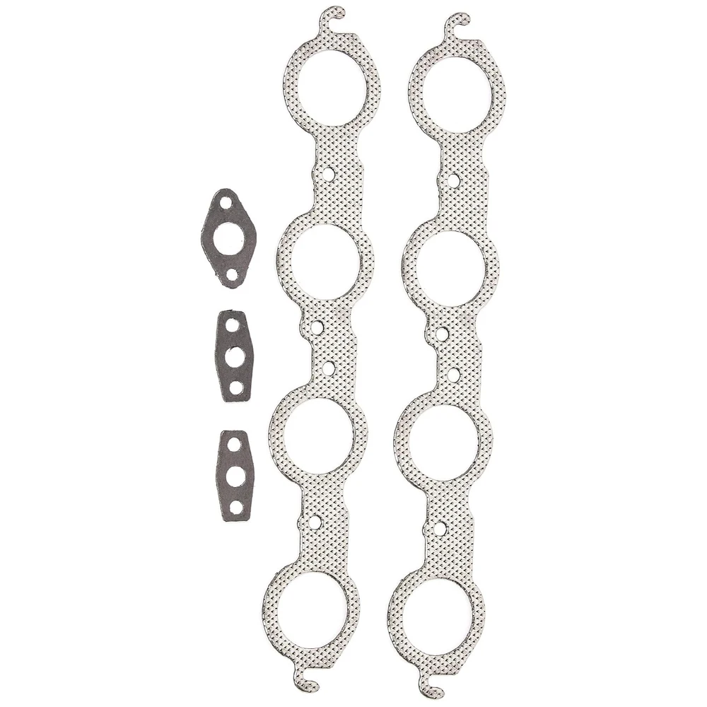 MS92467 Engine Exhaust Manifold Gasket Compatible with Chevrolet Silverado Express GMC Sierra 4.8L 5.3L 6.0L