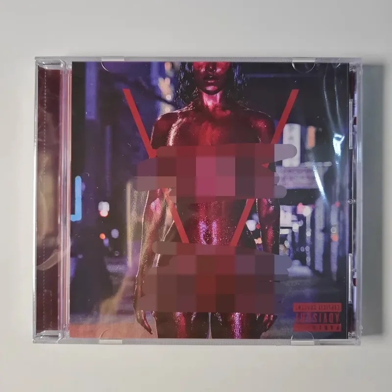 Boîte de CD non démontée pour l'album Attention de Doja Cat (version allemande)