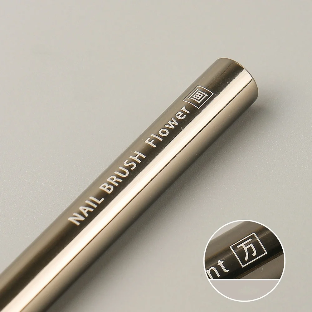 네일 아트 페인팅 드로잉 브러쉬 네일 접착제 광선 요법 펜 UV 젤 브러쉬 펜 아크릴 매니큐어 Professionnel Brushes Tool