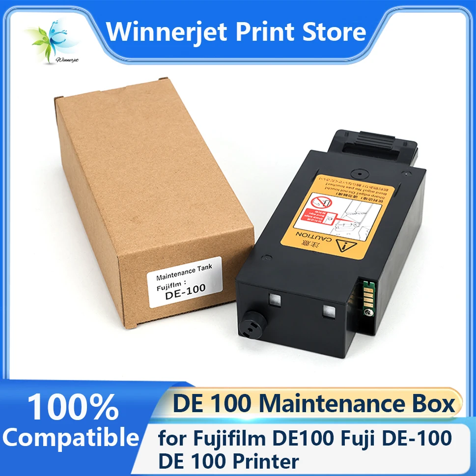 Winnerjet DE 100 Maintenance Box for Fujifilm DE100 Fuji DE-100  DE 100 Printer