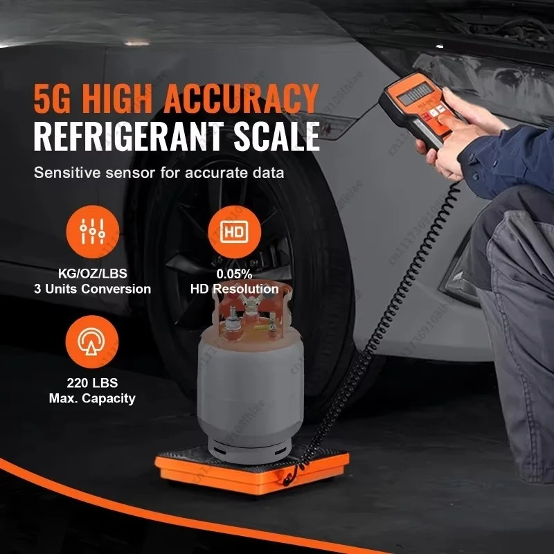 Charging Tool, Wired Remote ControlSucceBuy 110-220 LBS Refrigerant Scale, 2-5g Precision HVAC