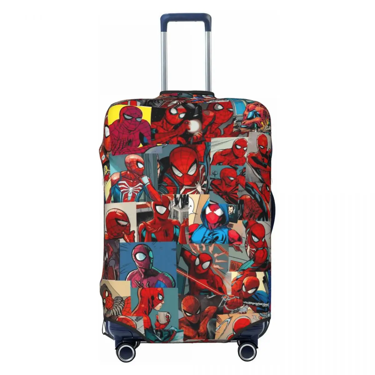 

Custom Cartoon Superhero Spiderman Luggage Cover Cute Suitcase Protector Covers Suit For 18-32 inch