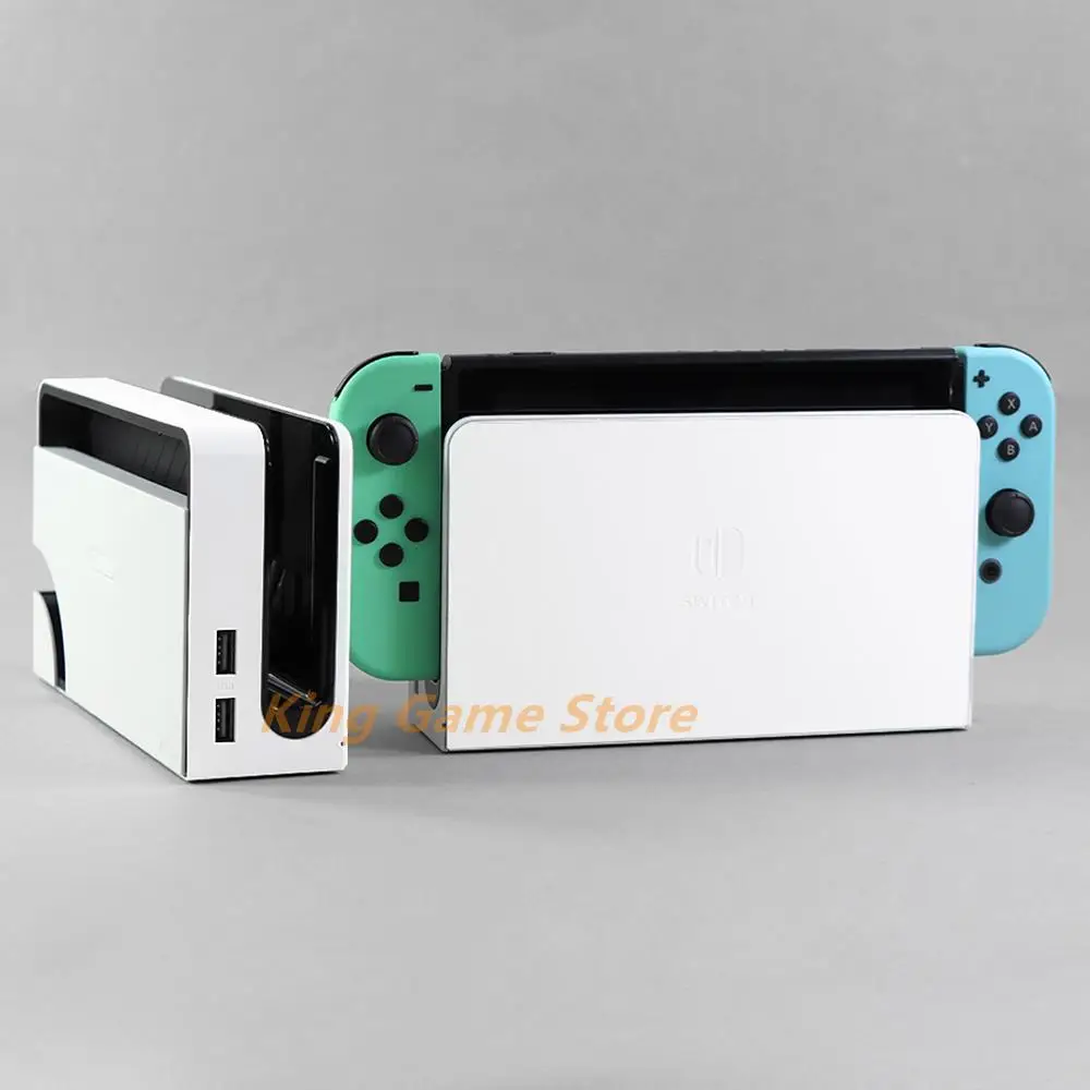 Station de charge compatible HDMI pour Nintendo Switch, station de charge TV S6, support pour commutateur Oled, NS, version limitée, lot de 3 pièces