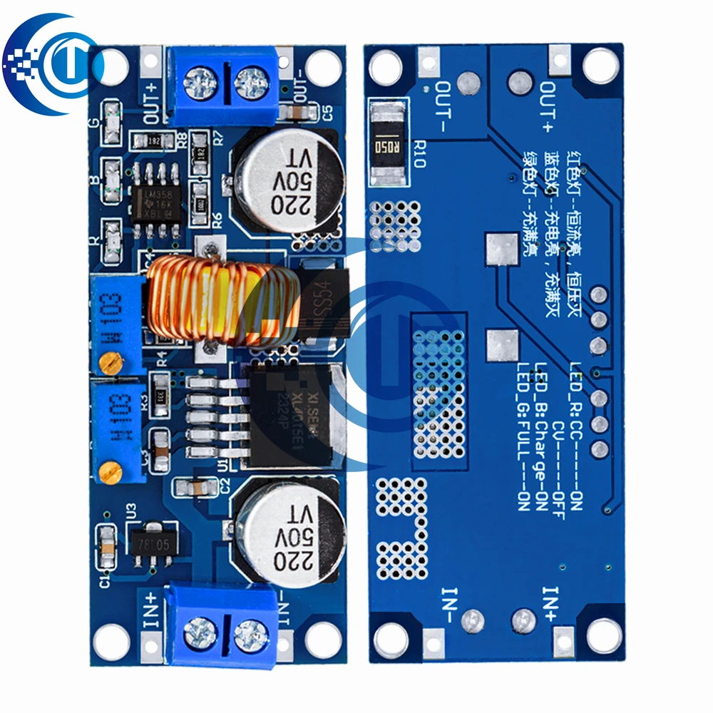 Scheda di ricarica step-down batteria al litio originale XL4015 5A DC-DC CC/CV-Convertitore di potenza LED e modulo step-down caricabatterie al litio