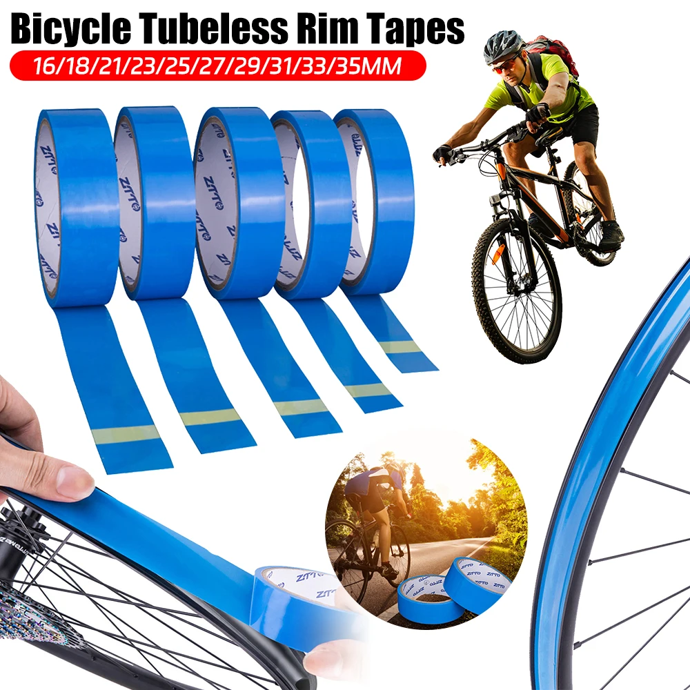 Bicycle Tubeless Rim Tapes MTB Road Bike Rim Tape Strips 10 Meter For 26 27.5 29 Inch 700c Width 16 18 21 23 25 27 29 31 33 35