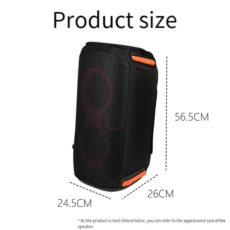 M07K-Dust Cover For  Partybox 110 Speaker Protective Mesh Slip Case, Dustproof Sleeve For Enhanced Speaker Protection