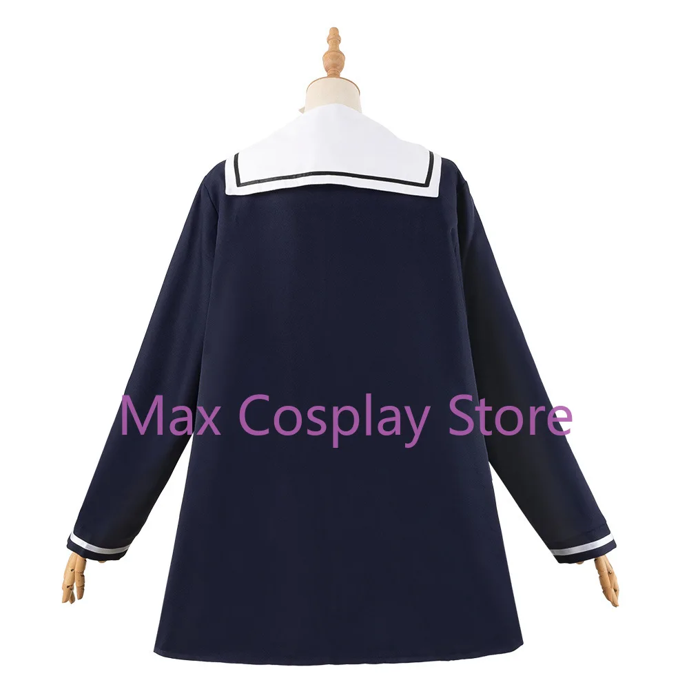 Max Cos Game Uzawa Reisa Cosplay Sailor Suit Anime Schoolgirl School Uniforms Halloween Clothing Customize