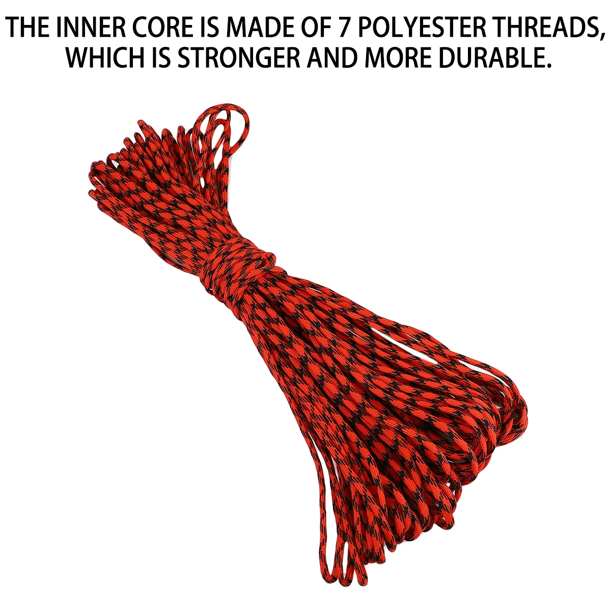 2 قطعة 5 مللي متر 31 متر 7 ستراند الأساسية Paracord بقاء حبل البوليستر الثقيلة تتلاشى مقاومة منخفضة يتقلص التخييم التنزه في الهواء الطلق والعتاد