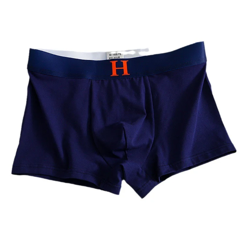 Men's Boxers Magnet Function Pouch Underwear Cotton Boxer Mid-Waist Shorts Fitness Breathable Boxers Pajamas Underpants