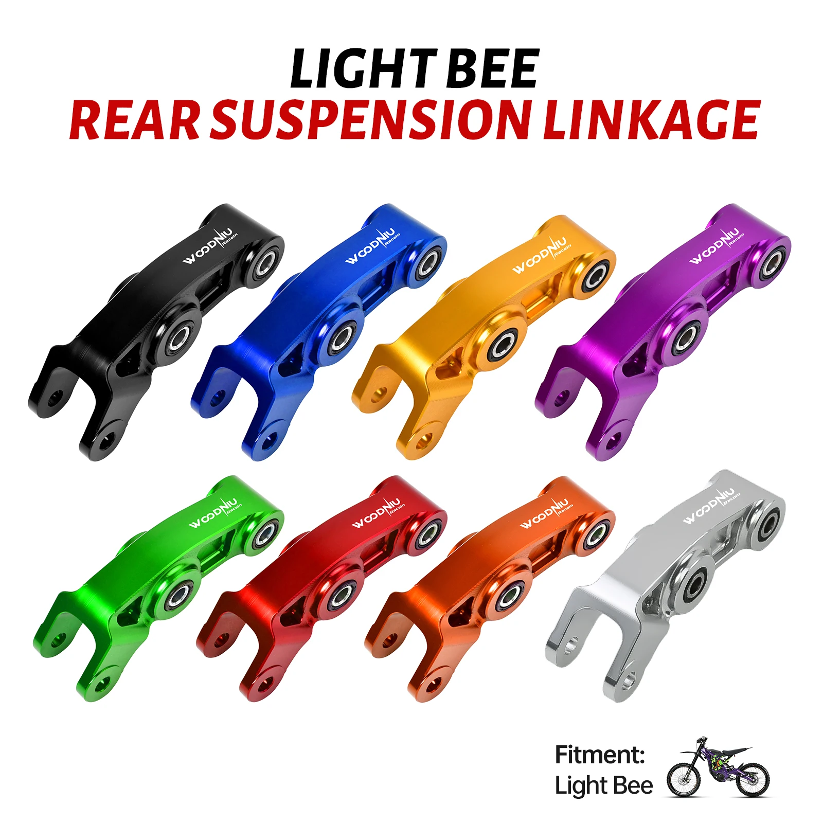 For Surron Light Bee X Segway X160 X260 Reinforced Shock-absorbing Shock Mount Bracket Off-road Dirtbike Motorcycle Accessories